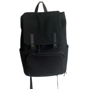 Everlane Unisex Modern Snap Backpack in Black